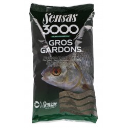 Zanęta Sensas 3000 Gros Gardon Fine Mouture Noire 1kg