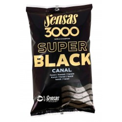 Zanęta Sensas 3000 Super Black Canal 1kg